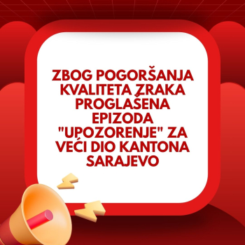 Zbog pogoršanja kvaliteta zraka proglašena epizoda 